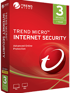 Trend Micro Internet Security 3 User, 1 Year