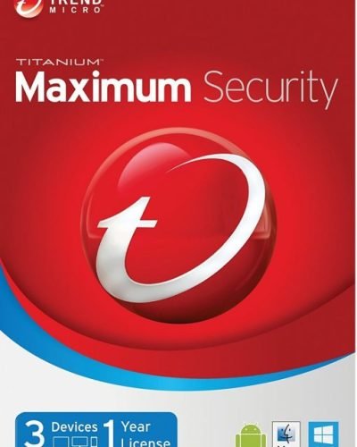 Trend Micro Maximum Security 3 Devices 1 Year
